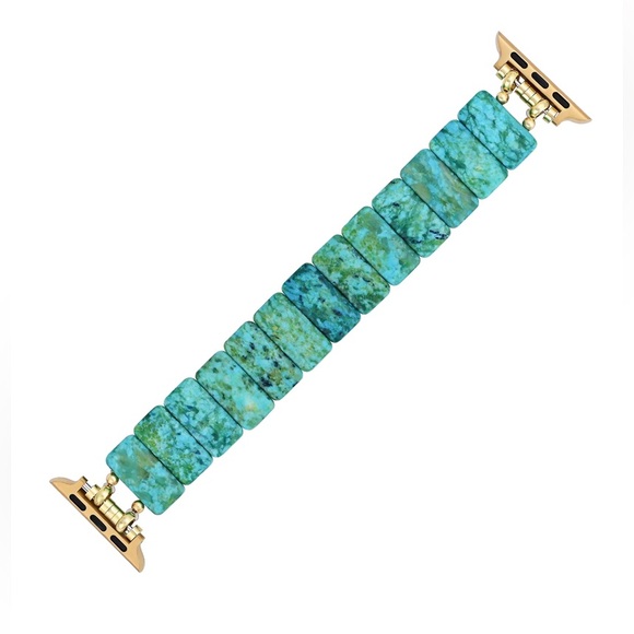 Cape Diablo Jade Serenity Strength Apple Watch Band - Size L - Picture 3 of 7